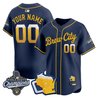 Milwaukee Brewers "Brew City Edition" 2026 World Series Champions Vapor Premier Limited Custom Jersey - Stitched