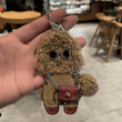 Poodle Keychain