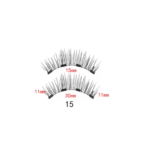 3D Magnetic Eyelashes With Magnets Makeup