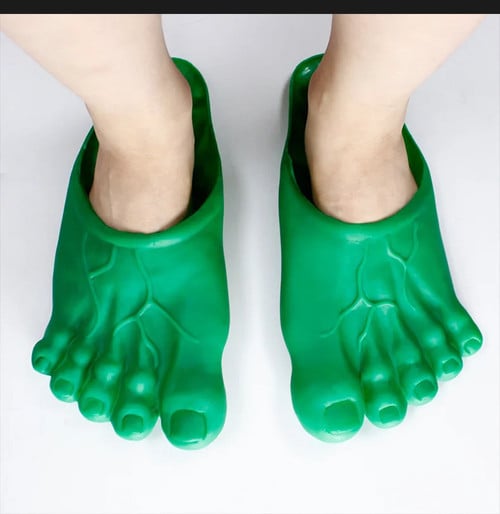 Monsters Slippers Shoe Cover Bigfoot Tweezers April Fools Day Tricks Creativity Slippers Funny Big Foots Tweezers Toy