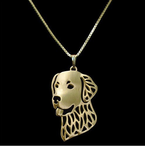 Golden Retriever necklace dog Mom jewelry