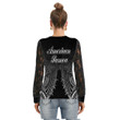 1sttheworld Clothing - American Samoa Tattoo T-shirt And Sleeve With Black Lace A31
