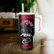 DEATH 40oz Tumbler with Handle and Straw LHC
