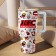 KFC 40oz Tumbler with Handle and Straw THT