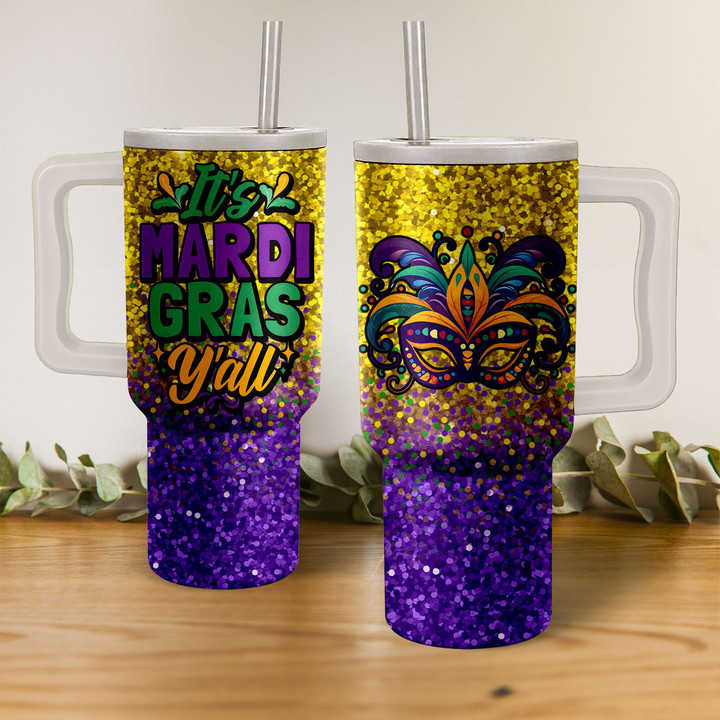 MDGS 40oz Tumbler with Handle and Straw TMN