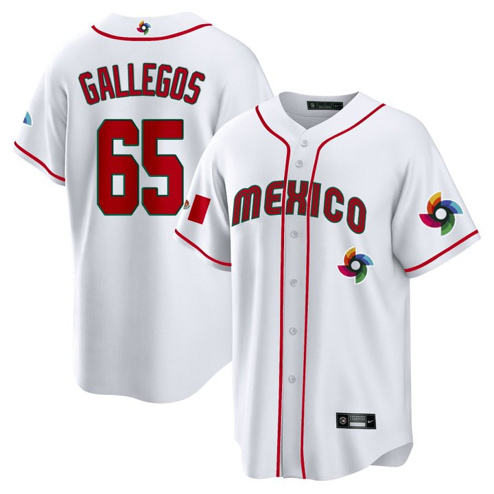 New Mexico JULIO URIAS World Baseball Classic 2023 Jersey Stitched Red