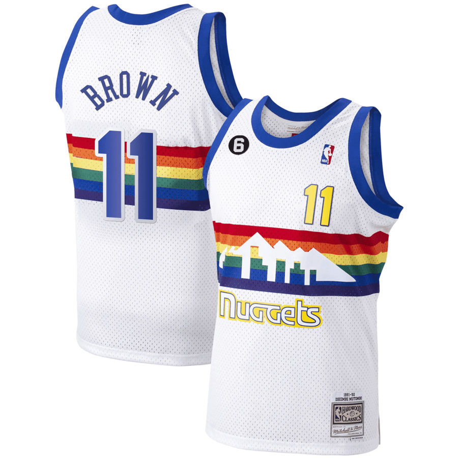 6 on nuggets jersey