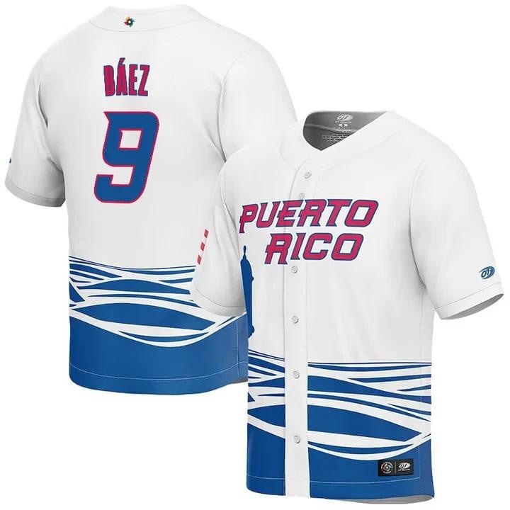 Men's Puerto Rico Baseball 2023 World Baseball Classic Jersey – Al - Hera  Store