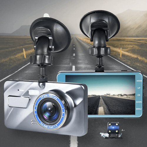 front and rear dash cam surveillance (1080p hd)