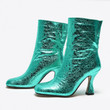 Design Round Toe Women Ankle Boots
