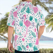 Flamingo Cute Beach AOP Hawaii Shirt