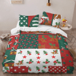 Cute Christmas Decor Pattern Gift Bedding Set