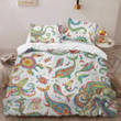 Mermaid Sea Turtle Mandala Pattern Lightweight Home Decor Bedding Set