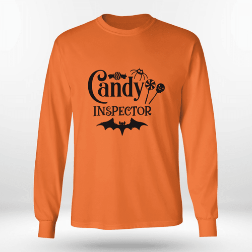 Candy Inspector Halloween Witch Gift Shirt