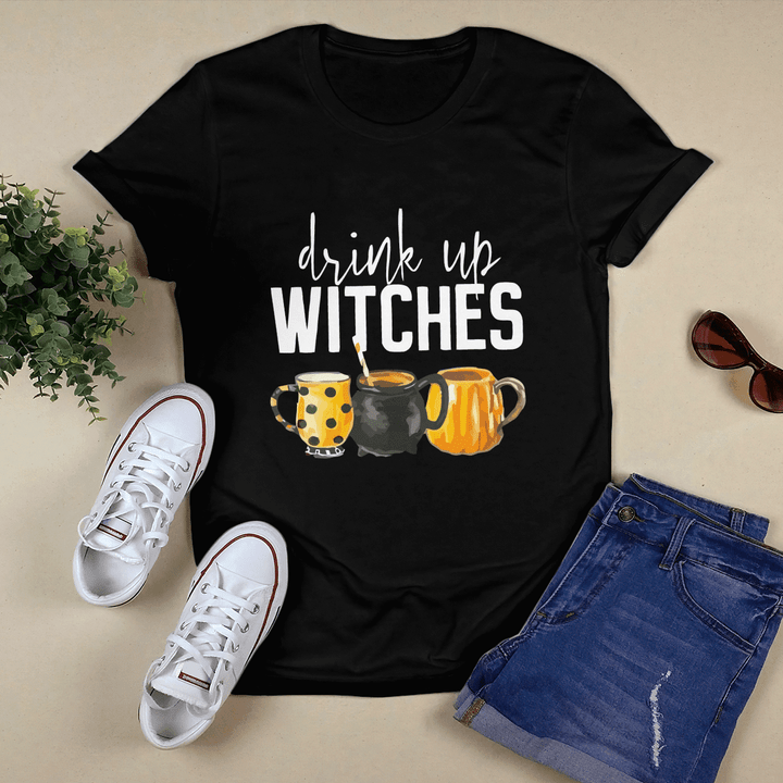 Drink Up Witches Funny Halloween Gift Shirt