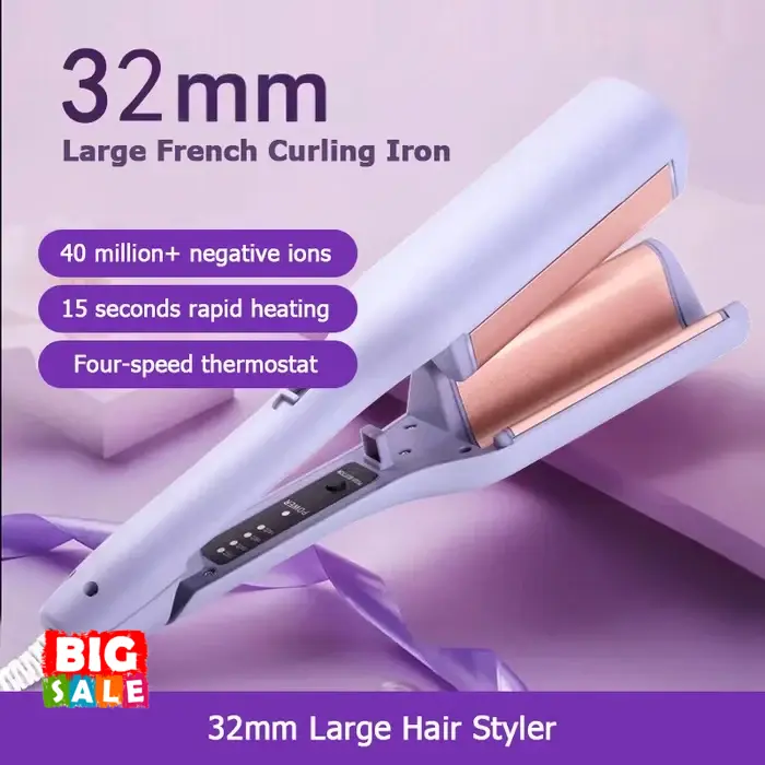 49% OFF - French Wave Curling Iron🔥Buy 2 Free Shipping