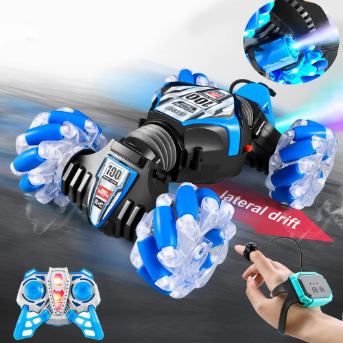 RC Stunt Remote Control Car, RC Gesture Sensing Stunt Car Drift Spray High Speed 360° Off Road Cars for Kids Boys Girls Gifts Auto Toys