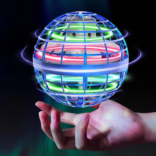 Magic Ball Rotating Flying Ball Decompression Fingertip Toy Can Rotate Free Route Flying Ball Novelty Decompression Luminous Toy