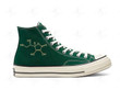 Personalize Embroidery Chemistry Shoes, Converse Chuck Taylor High Top, Chemistry Embroidery Converse, Custom Chemistry Hand Embroidery Converse