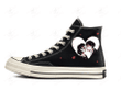 Personalize Chemical Romance Hand-Painted Shoes, Converse Chuck Taylor High Top, Custom Handmade Painting Converse