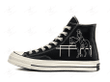 Personalize Horse Embroidery Converse, Embroidery Chuck Taylor High Top, Florals Embroidered Converse