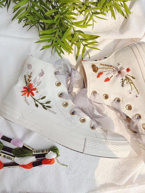 Embroidered Sneakers