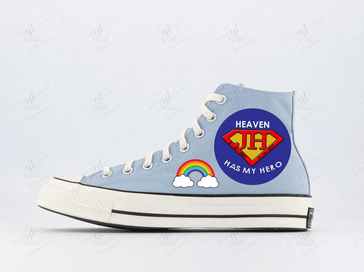 Personalize Commemorate Hand-Painted Shoes, Converse Chuck Taylor High Top, Custom Handmade Painting Converse