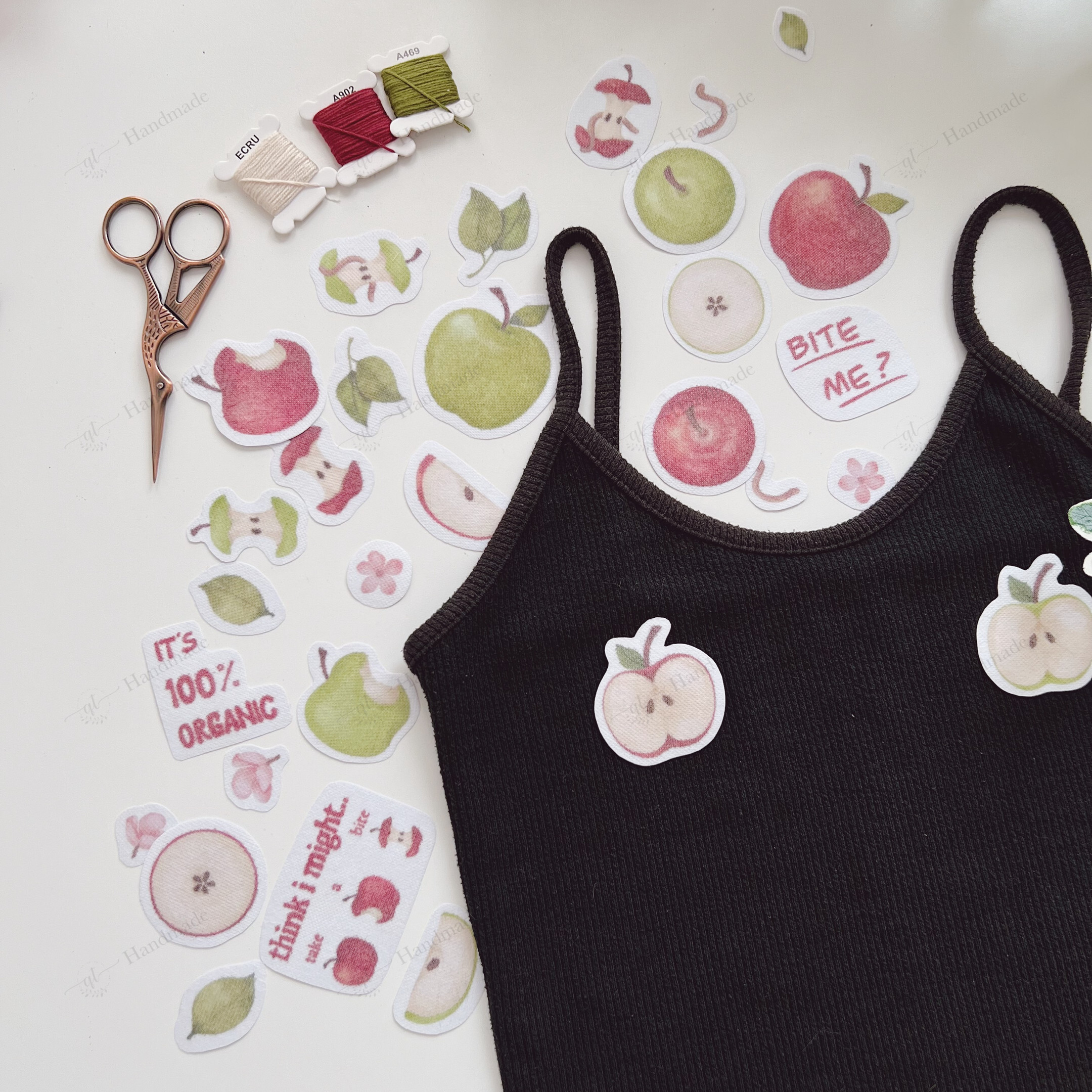 Apple Embroidery Patterns - Stick & Stitch For Beginners - QT Embroidery