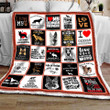 DDQ131203 German Shepherd Love Quotes Quilt Blanket
