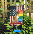 MHFCHO305 Boxer LGBT Personalized Flag