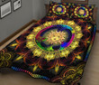 CHEH1010 Hippie Sun Quilt Bed Set