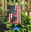 THF0147 Doberman God Bless Personalized Garden Flag