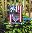 CHFD0411 French Bulldogs Personalized Garden Flag