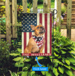 BIF0325 French Bulldog Personalized Garden Flag
