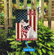 THF0221 French Bulldog God Bless America Personalized Flag
