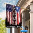 THF20070836 America & Puerto Rico Personalized Flag