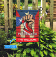TUF1603 Puerto Rico Personalized Flag
