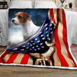 THQDOG54008 Jack Russell Terrier Quilt Blanket