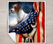 THQDOG54008 Jack Russell Terrier Quilt Blanket