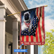 CHFD1010 Pug Personalized House Flag