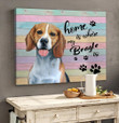 CHD0118 Beagle Matte Canvas