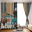 DIWH018-Native american WINDOW CURTAINS