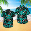 DITCOMBODOG1002-Dachshund- Hawaii Shirts -Men's Shorts