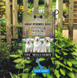 BIF1416 Great Pyrenees Don't bother knocking Personalized Flag