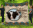 TUQ5001 TUE5001 Dairy Cattle Quilt Bed Set & Quilt Blanket
