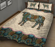 DIEA009-Cows,CATTLE Quilt Bed Set
