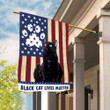 BIF2001 BLack Cat Lives Matter Flag