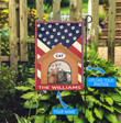 TUF0601 Cat Personalized Flag