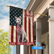 THF0252 Sphynx Cat God Bless America Personalized Flag