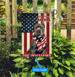 THF0212 Cane Corso God Bless America Personalized Flag